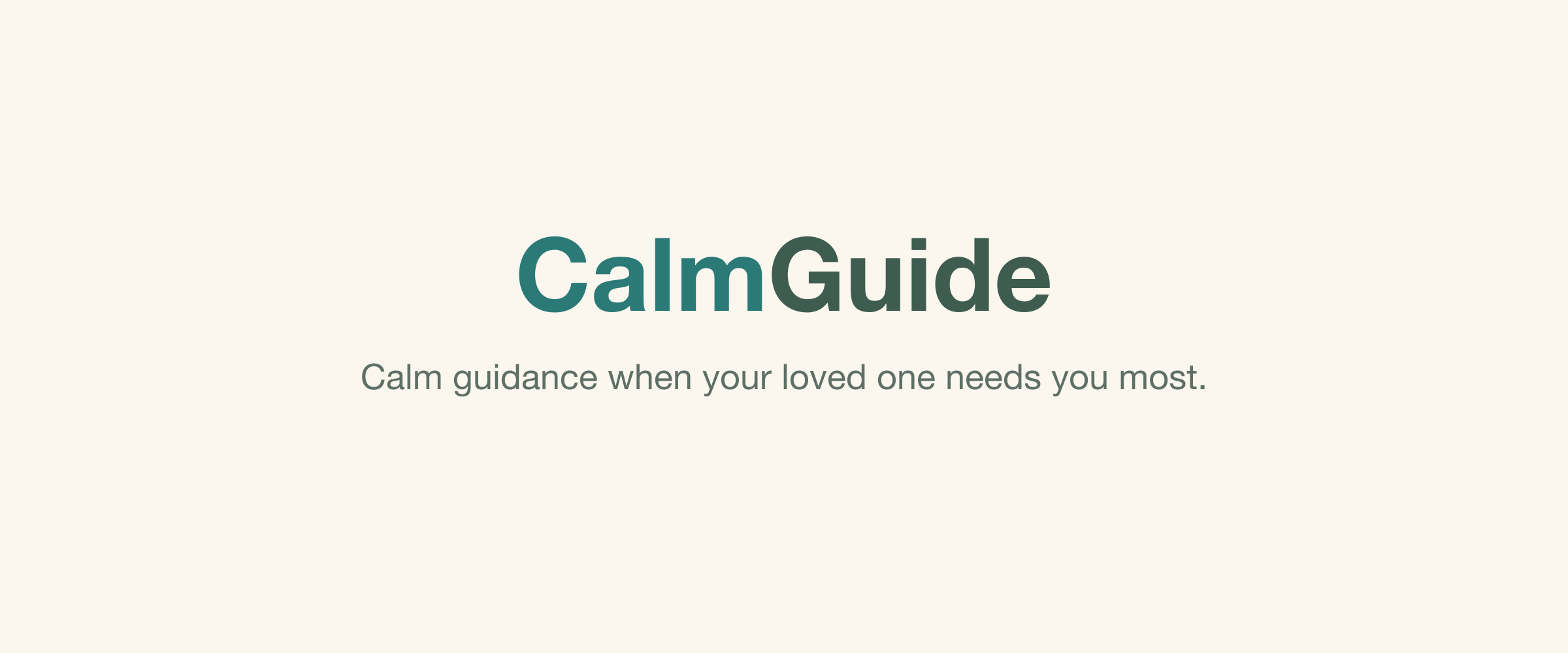CalmGuide